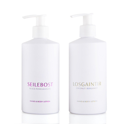 10 OZ Body Lotion Bottle 300ml White Cosmetic Bottles With Left Right Lock Pump