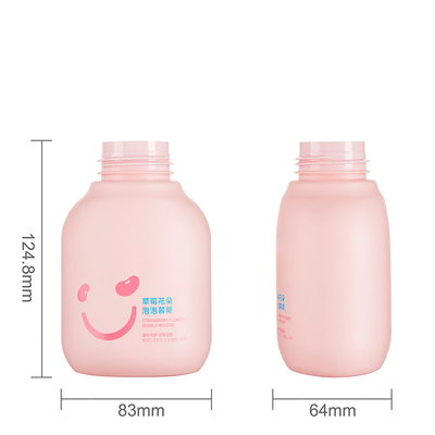 Plastic Soft Touch Finish Foaming Facial Cleanser Bottle 300ML For Kids