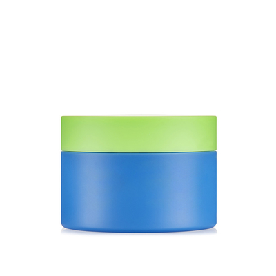 Heavy Wall Crystal PET Plastic Jars 50ml Cosmetic Jars For Facial Mask