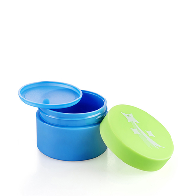 Heavy Wall Crystal PET Plastic Jars 50ml Cosmetic Jars For Facial Mask