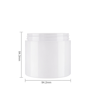 400ml Wide Neck Screw Top Jar & 90mm Screw Cap For Body Scrub