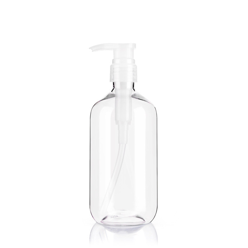 520ml Big Capacity Clear Empty Bottle With Transparent Pump Dispenser