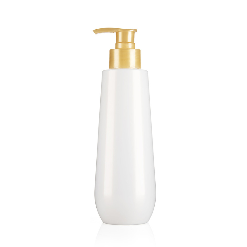 Pearl White 200ml Lotion Pump Bottle For Personal Care Liquid