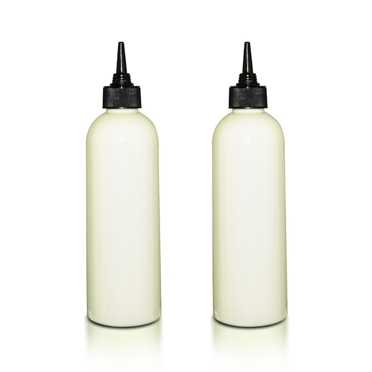 Eco-Friendly PET PCR Plastic Hair Care Containers Bottle 250ml With Screw Top Cap