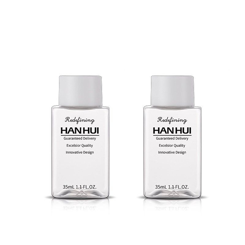 Travel Size 35ml Empty Plastic Shampoo Bottle For Hotel Hair Care Products