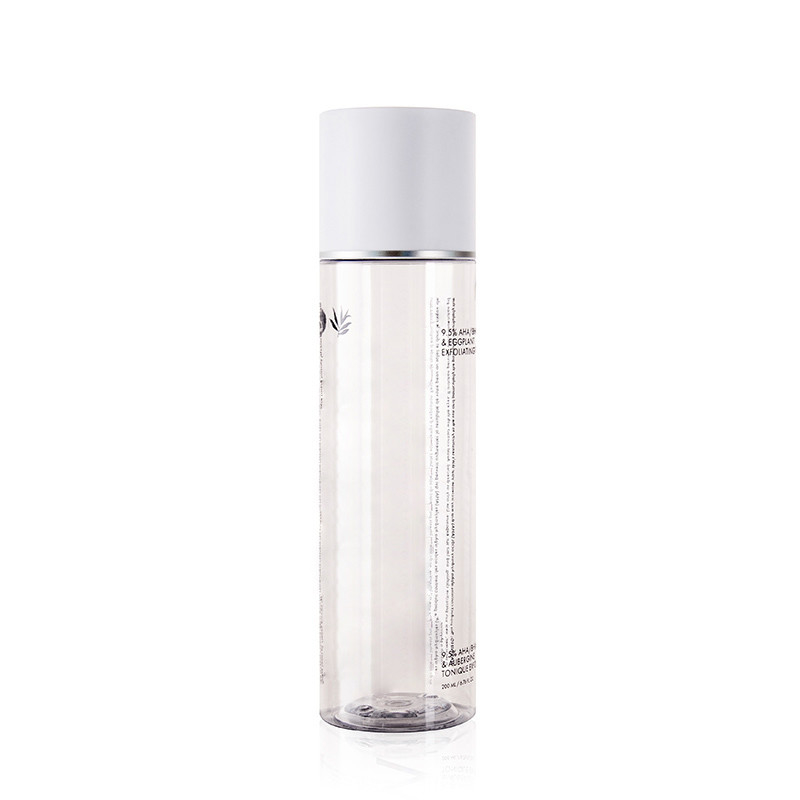 200ML High Clarity PET Cosmetic Plastic Bottles For Moisture Water Liquid